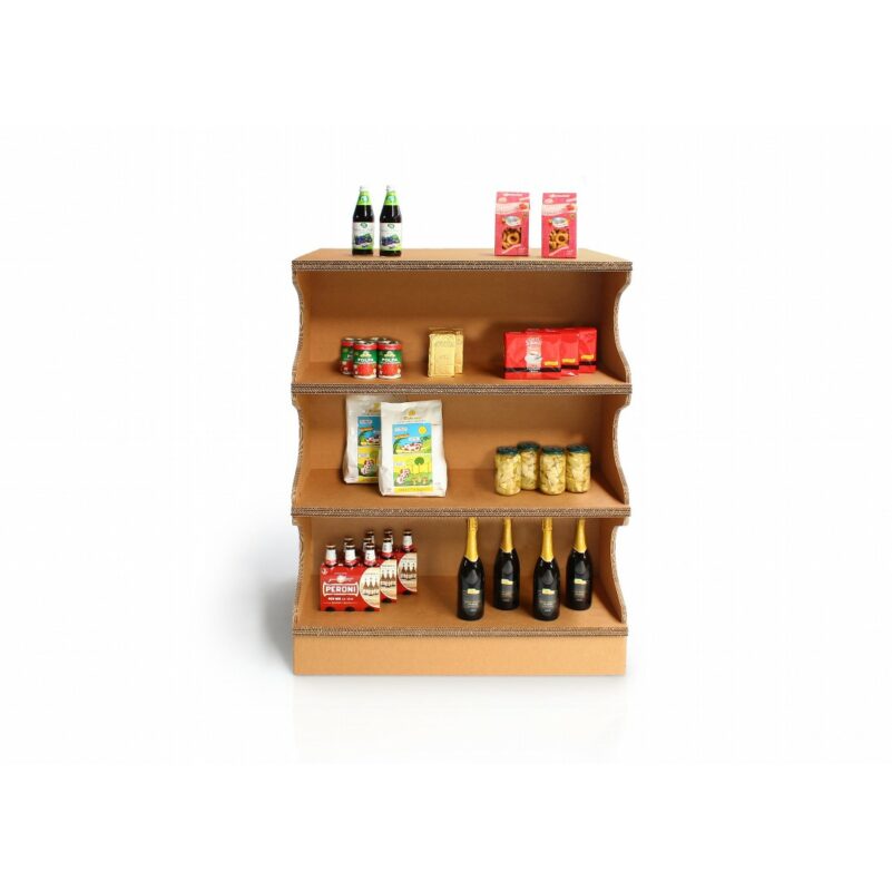 Modulo espositore in cartone 'Berta L'