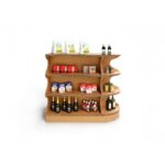 Espositore ecologico a gondola Berta T