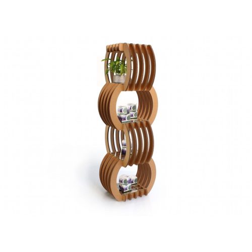 Espositore bifacciale in cartone 'Gelas 4' - NaturDesign