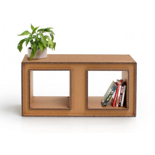 Espositore a doppio vano in cartone 'Granati B'