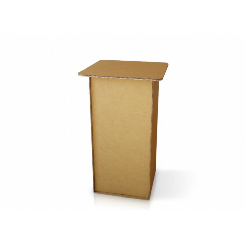 Tavolino alto quadrato in cartone 'Danerba Plus B'