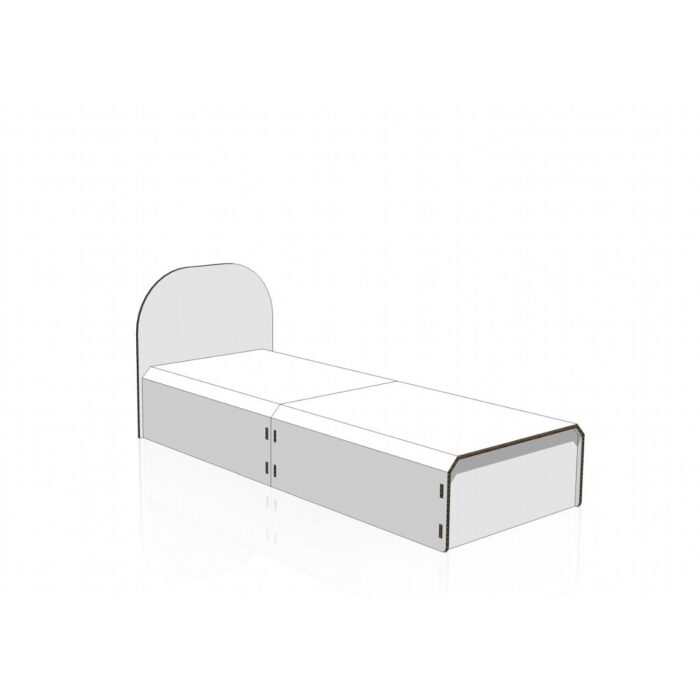 Struttura letto singolo - immagine 3