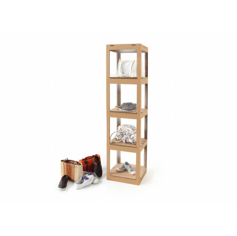 Espositore vetrinetta in cartone 'Lobba' - NaturDesign