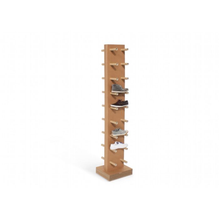 Présentoir à chaussures en carton 'Puia' Présentoir à chaussures en carton 'Puia'