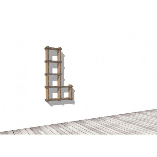 Libreria modulare di design adatta a piccoli spazi | Sea L Small