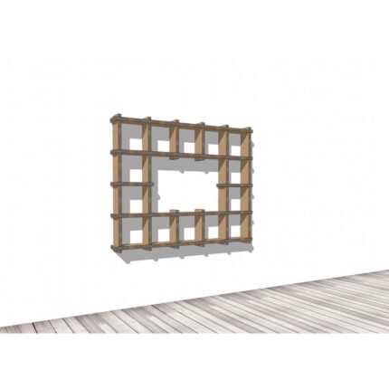 ibreria componibile in cartone 'Sea Q'