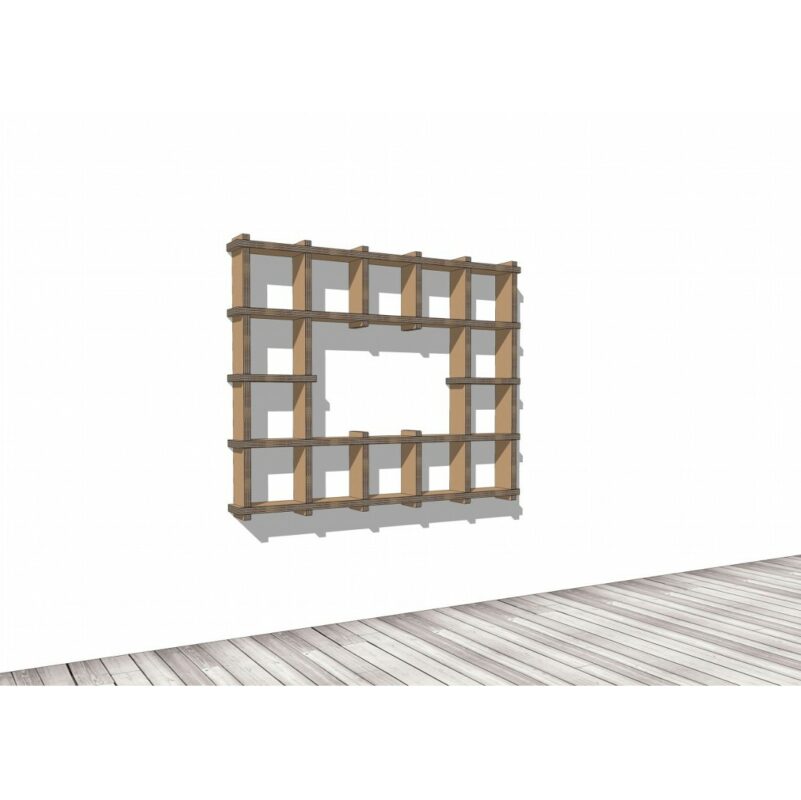 ibreria componibile in cartone 'Sea Q'