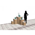 Zusammensetzung der Kartonwürfel 'Tosa 02'