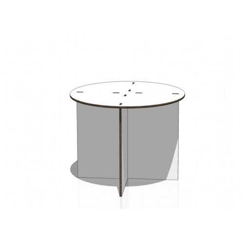 Tavolo circolare maxi per arredi home staging