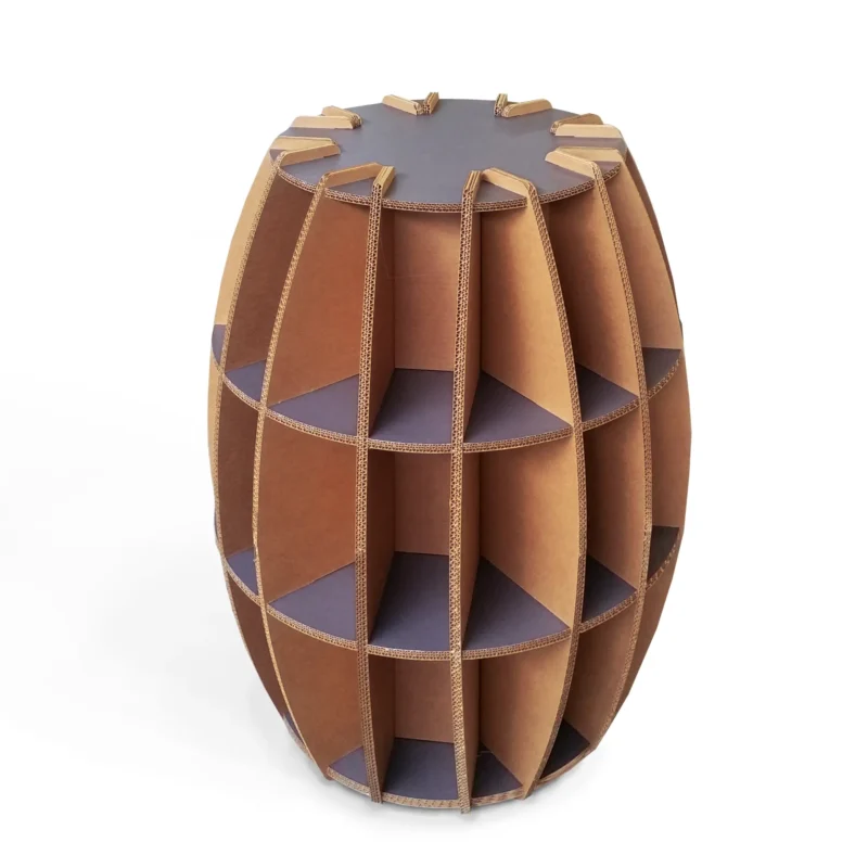 Cardboard bottle holder 'Rebbio'