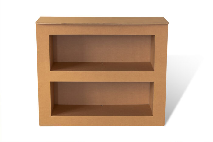 reception in cartone per eventi temporanei e fiere - Fornet