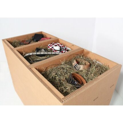 reception componibile ecologica in cartone - Erpice L