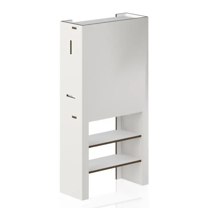 Cardboard module for home staging kitchens