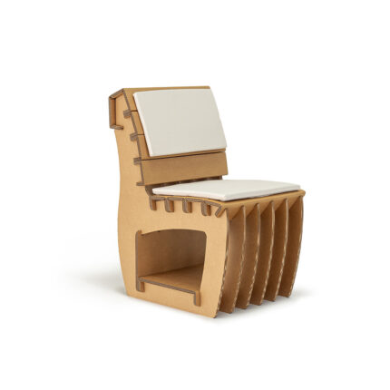 Sedia da tavolo in cartone 'Tisa Plus'