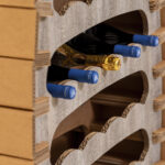 mobile portabottiglie in cartone