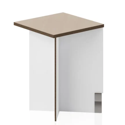 base angolare in cartone per home staging