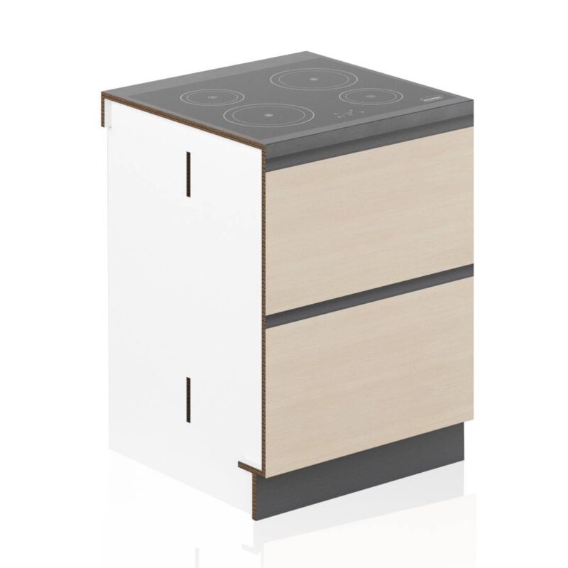 Cardboard stove base