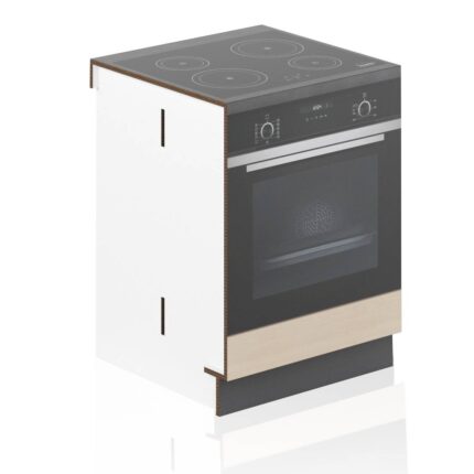 Cardboard oven base and stove