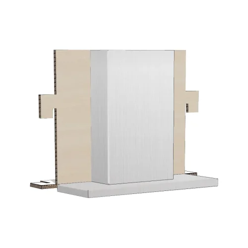 cappa in cartone per home staging