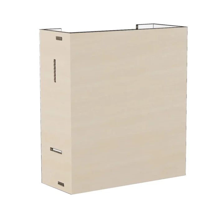 Armoire murale de cuisine en carton