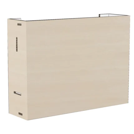 cardboard kitchen wall unit