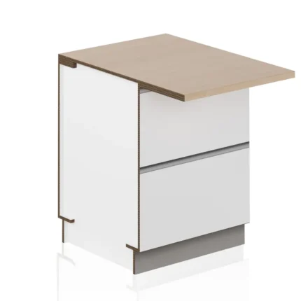 Dessus de collation en carton