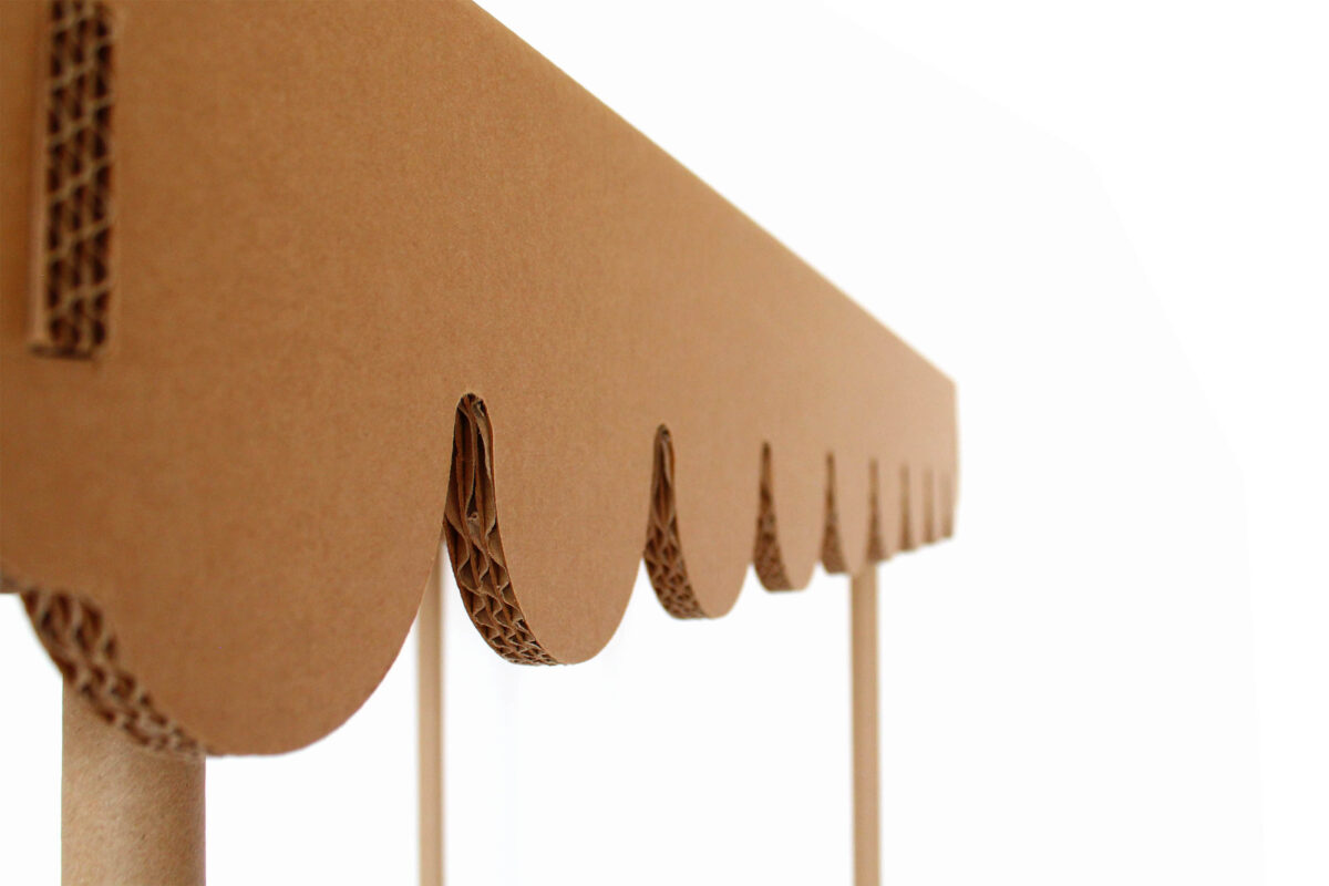 espositore in cartone