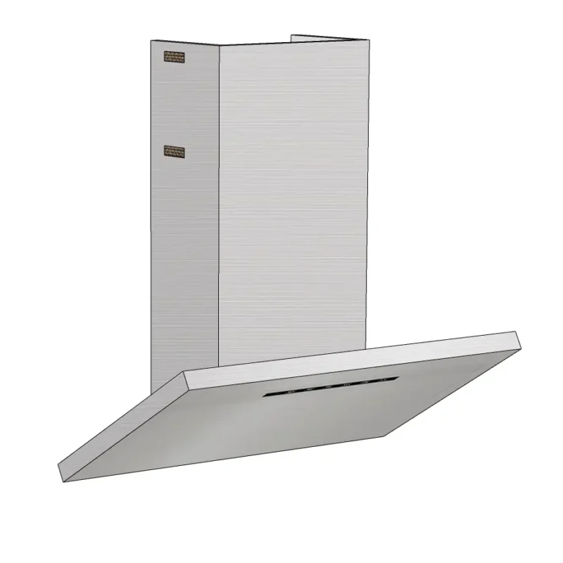 inclined cooker hood 60 cardboard Clarea