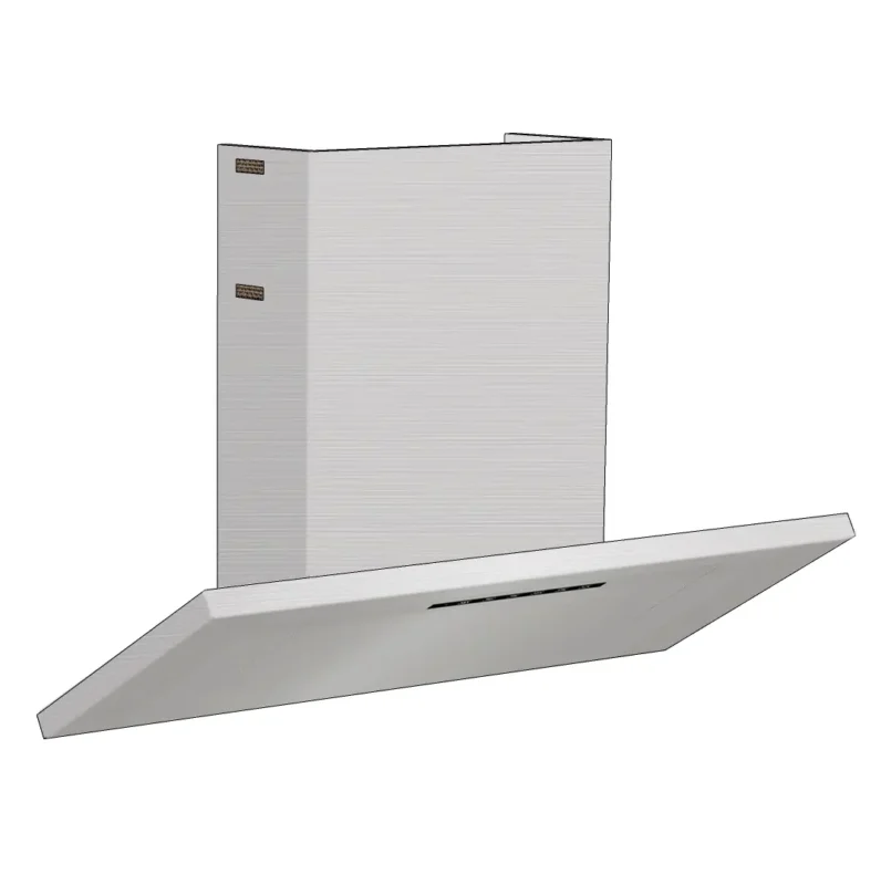 inclined 90 cardboard range hood Clarea