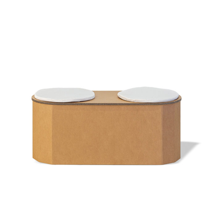 panca ecologica in cartone