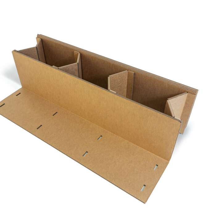 panca ripiegabile in cartone