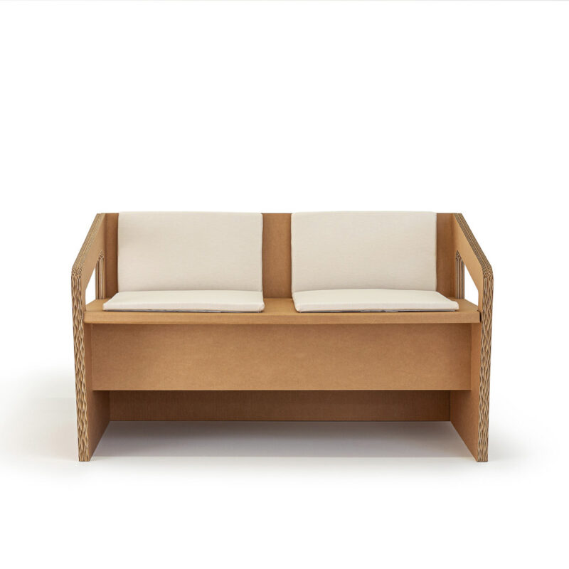 Divanetto in cartone 'Forà Plus'