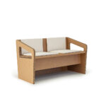 divano in cartone ecologico