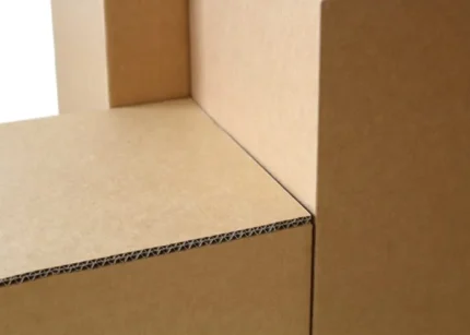Cardboard cube display