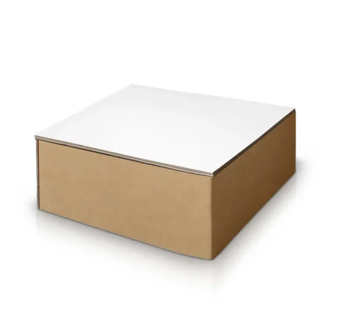 Cubo rettangolare basso in cartone per eventi 'Tosa XB' Cubo rettangolare basso in cartone per eventi 'Tosa XB'