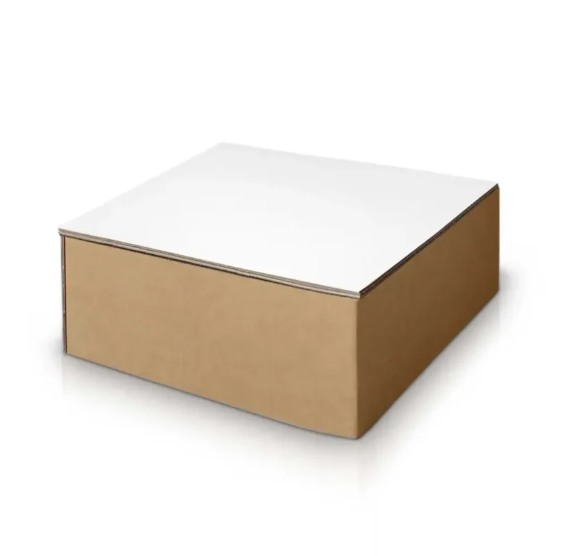 Cubo rettangolare basso in cartone per eventi 'Tosa XB'