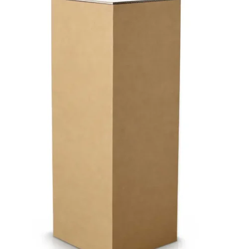 Grand cube d’affichage en carton pour l’événementiel 'Tosa ZA'