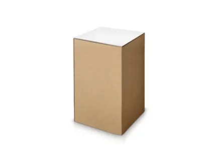 Grand cube rectangulaire en carton pour événements 'ZB'