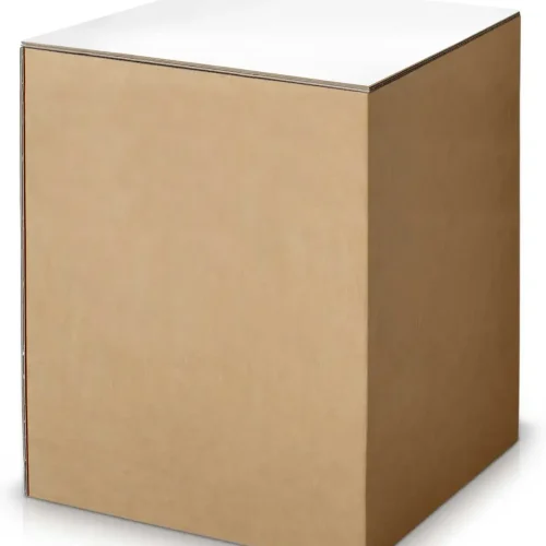 Display rettangolare alto in cartone per eventi 'Tosa ZC'