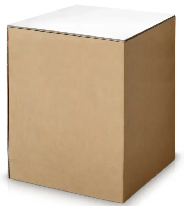 Display rettangolare alto in cartone per eventi 'Tosa ZC'