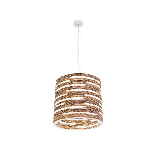 lampada ecologica in cartone- Fos