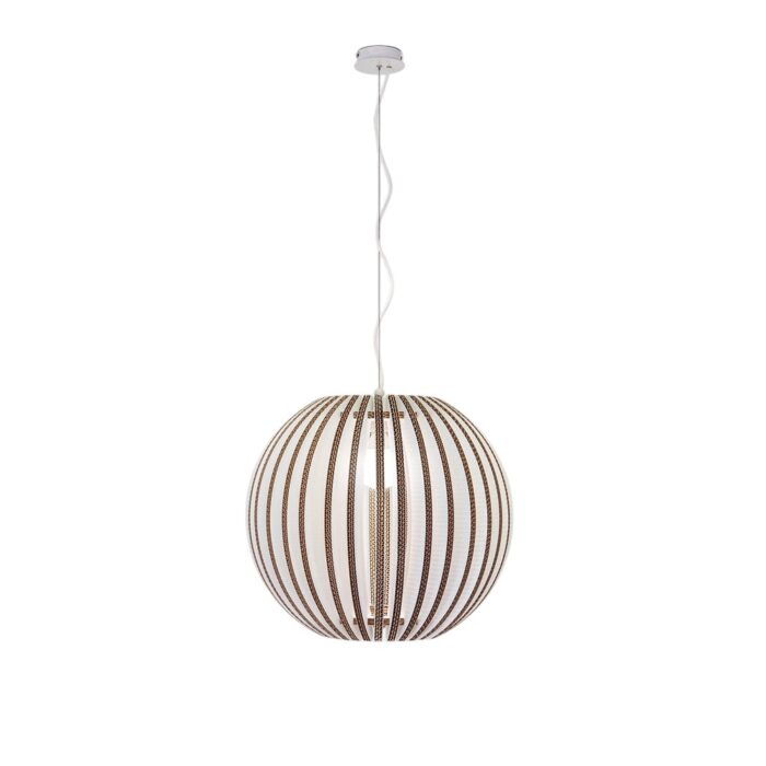 lampada di design in cartone ecologico- Luetta