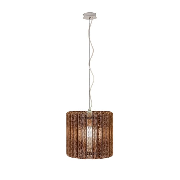 lampada di design in cartone- Roffel