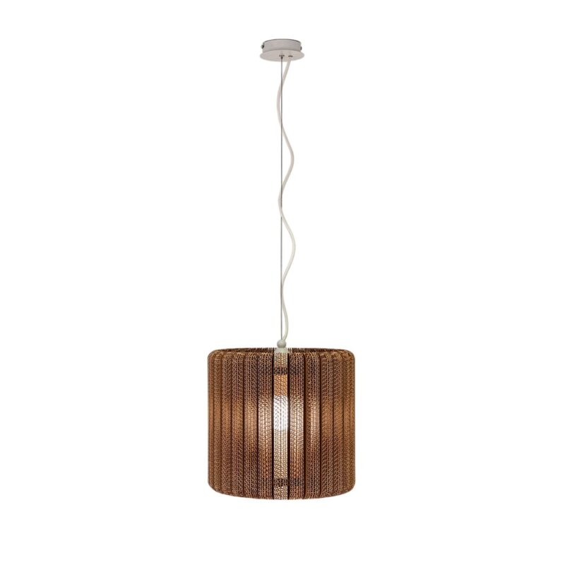 Design-Lampe aus Pappe - Roffel