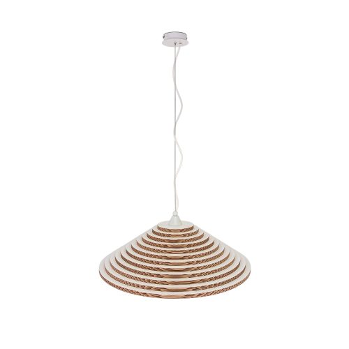 lampada a sospensione ecologica in cartone -Saliente 60