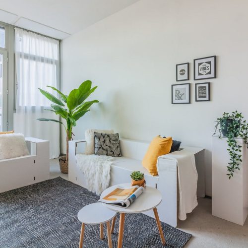 arredo soggiorno in cartone